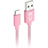 Cabo Celular USB C 1,0m 2A C3 Tech CB-C11PK