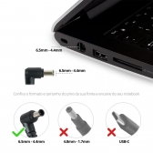 Fonte para notebook Sony/LG (monitor LG/Samsung) 19,5V 39W BB20-SO19-40