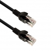 Cabo Rede Patch Cord CAT6 10,0m Pluscable PC-ETHU100BK Preto