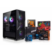 PC Desktop Charm AMD Ryzen 5 8500G 16GB DDR5 256GB SSD NVMe RX550 4GB