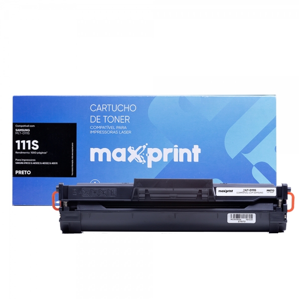 Toner Samsung MLT-D111 Compativel MaxPrint - Preto