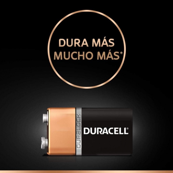 Bateria Alcalina 9V Duracell