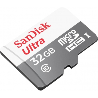 Cartao de Memoria com Adaptador MicroSD 32GB Classe 10 Sandisk Ultra