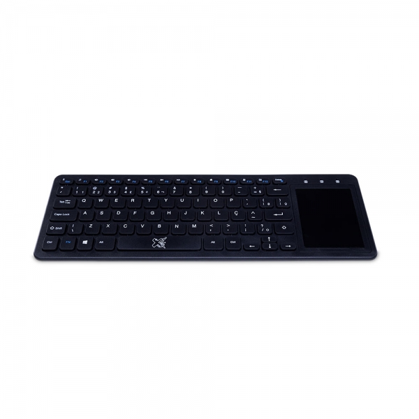 Teclado Multimidia sem fio Tv Plus Touch pad MaxPrint