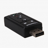 Adaptador de Placa de Som USB 7.1 ITBLUE