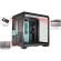 Gabinete Gamer ATX Kmex CG48KI AQUARIO CYBERPUNK PRETO DISPLAY DIGITAL
