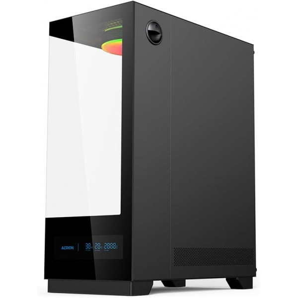 Gabinete Gamer ATX sem Fonte Aerion Arch Vision GAB130 - Preto