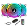 Kit Cooler Fan com 3un 120mm Rise Mode ARGB RM-FN-02-RGB 5V
