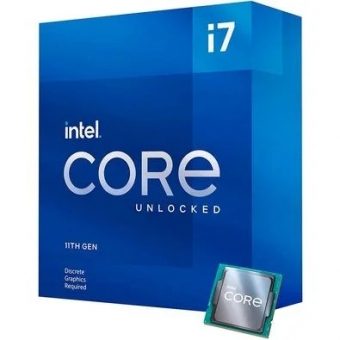 Processador Intel Core i7 11700F 2.50Ghz 12MB LGA1200