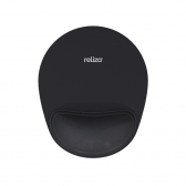 Mouse Pad Preto com Apoio Ergonomico Reliza