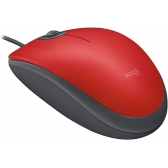 Mouse USB Logitech M110 - Vermelho
