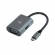 Adaptador USB C para HDMI e VGA KE-UCT205 Kross Elegance