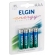 Pilha Alcalina AAA ELGIN LR03 C/4Un