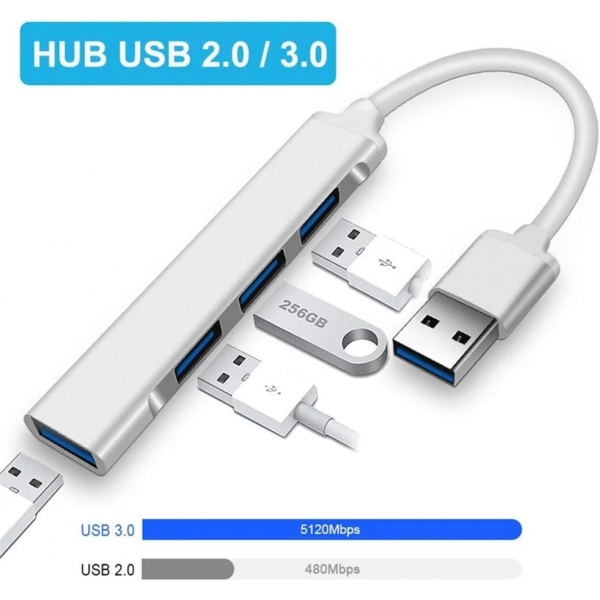 Hub Usb 4 Portas 2.0 USB Knup KP-HB503
