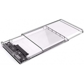 Gaveta Case HD Sata 2,5 USB 3.0 FY FY-448 Transparente