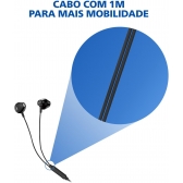 Fone de Ouvido Intra Auricular Philips Taue 101BK