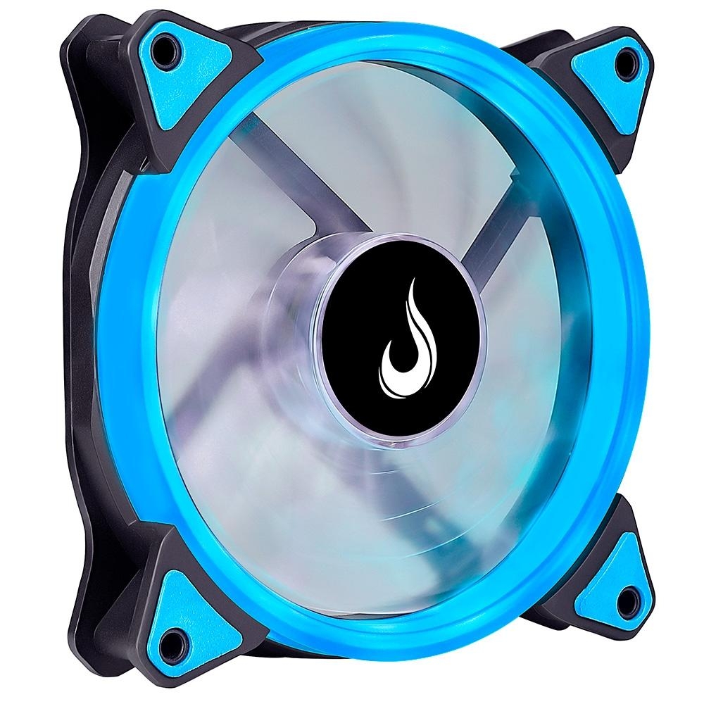 Cooler para Gabinete 12cm Rise Galaxy G-1 Led Azul