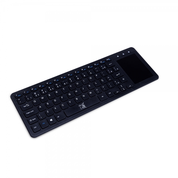 Teclado Multimidia sem fio Tv Plus Touch pad MaxPrint