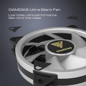 Kit Cooler Fan com 3un 120mm GAMDIAS Aeolus M2-1203