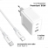 Carregador Celular Tipo C 65W  HRebos CRG-504i Branco