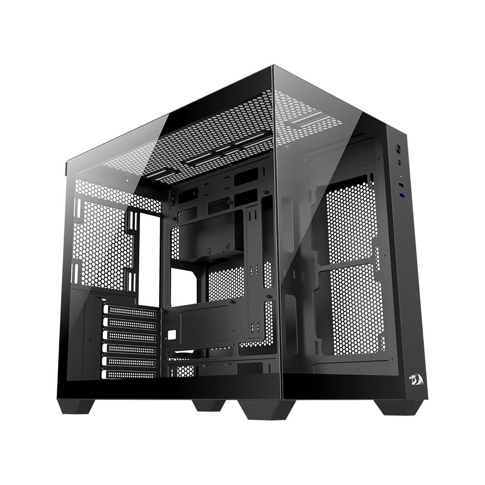 Gabinete Gamer ATX Redragon Wideload Preto CA-604B-PRO -  sem Fonte