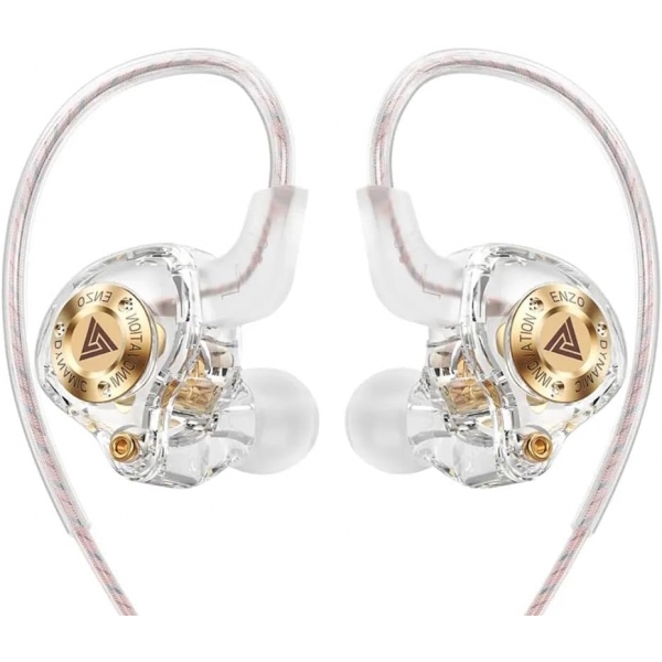 Fone de Ouvido Intra Auricular com microfone  QKZ Enzo Pro -P2