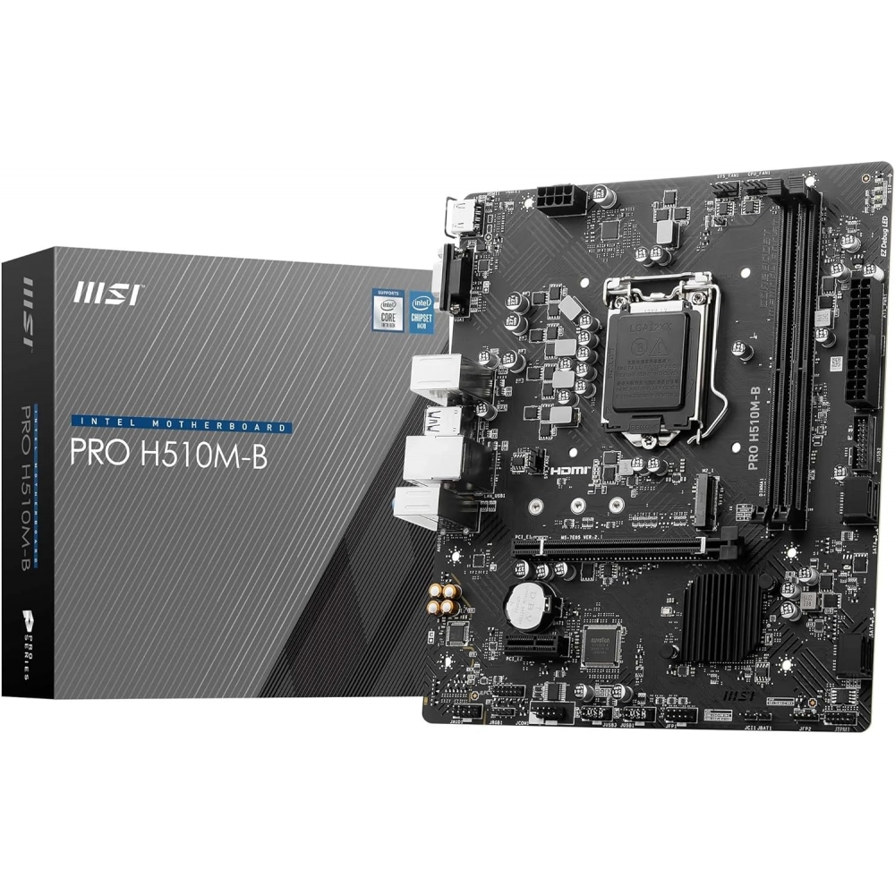 Placa Mae MSI H510M-B II DDR4 LGA 1200