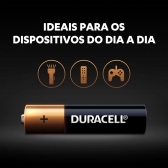 Pilha Alcalina AAA C/4 Duracell