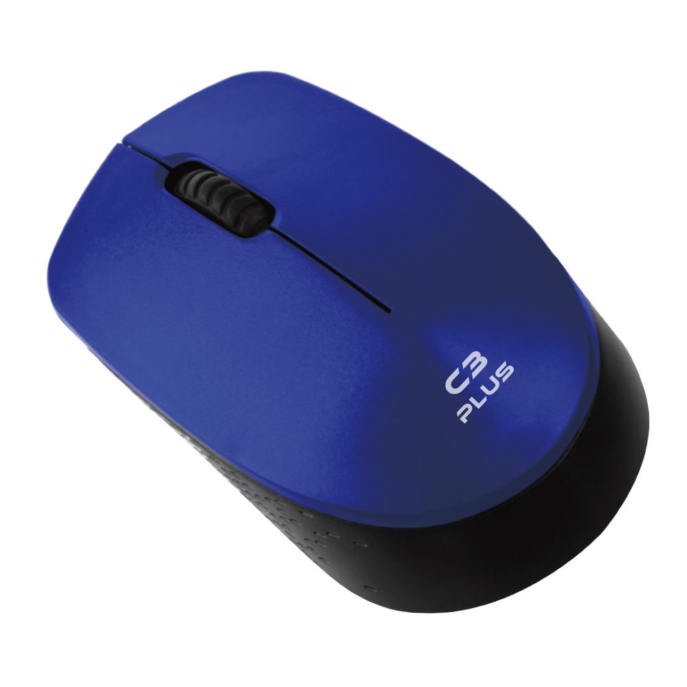 Mouse sem fio USB C3 Tech M-W17 - Azul