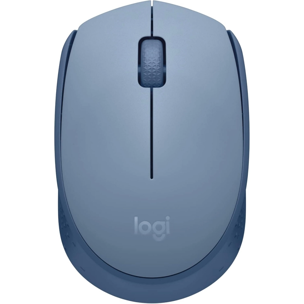 Mouse sem Fio USB Logitech M170 - Azul Gray