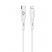 Cabo Celular USB C Lightning  1,0m C3 Tech CB-CL300WH