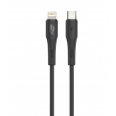 Cabo Celular USB C Lightning  1,0m C3 Tech CB-CL300BK