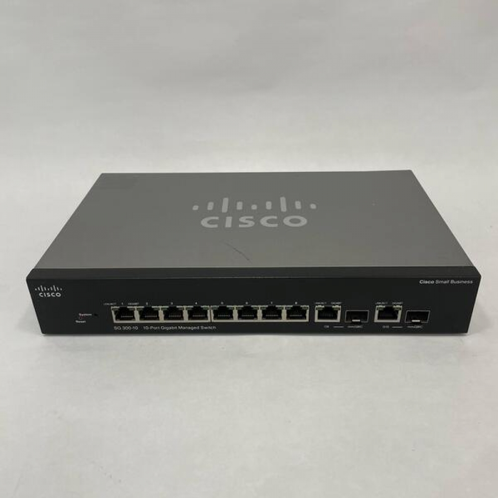 Switch Cisco SG300-10 Gigabit (sem fonte) | USADO